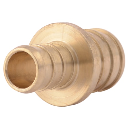 B & K SharkBite 1/2 in. Barb X 3/4 in. D Barb Brass Coupling UC058LFA